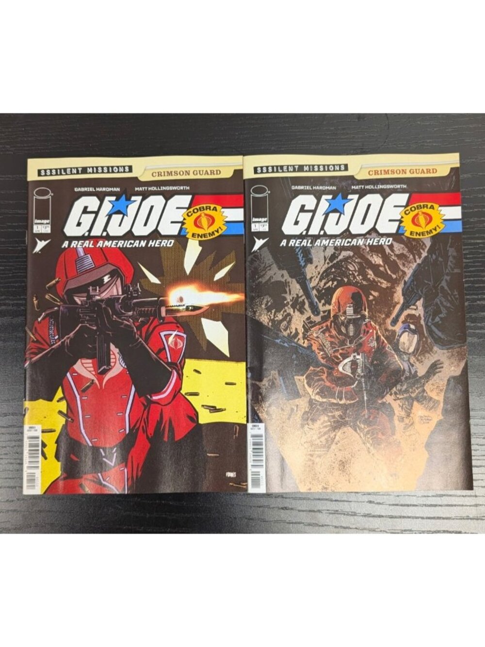GI Joe Cobra Silent Missions Crimson Guard # 1 Variant Set Image 2026
